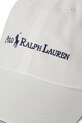 Akcesoria Polo Ralph Lauren Sport Cap czapka bejsbolowa bawełniana męska 710958055 beżowy