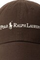 Doplnky Polo Ralph Lauren bejzbalová čiapka pánska bavlnená Sport Cap 710958055 hnedá