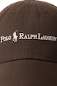 Doplnky Polo Ralph Lauren bejzbalová čiapka pánska bavlnená Sport Cap 710958055 hnedá