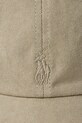 Akcesoria Polo Ralph Lauren czapka z daszkiem bawełniana Cap 710964764 zielony