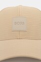 Kapa s šiltom BOSS 50539418 bež SS25