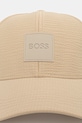 Kšiltovka BOSS 50539418 béžová SS25