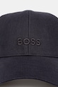 BOSS șapcă de in 50539422 bleumarin SS25