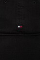 Бавовняна бейсболка Tommy Hilfiger AM0AM13159 чорний SS25