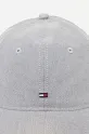 Tommy Hilfiger șapcă de baseball din bumbac AM0AM13160 albastru SS25