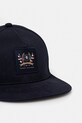 Tommy Hilfiger czapka z daszkiem bawełniana AM0AM13161 granatowy SS25