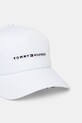 Tommy Hilfiger șapcă de baseball din bumbac AM0AM13162 alb SS25