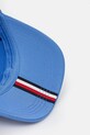 Tommy Hilfiger șapcă de baseball din bumbac albastru AM0AM13162