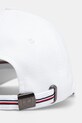 Αξεσουάρ Βαμβακερό καπέλο του μπέιζμπολ Tommy Hilfiger AM0AM13164 λευκό
