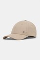 Tommy Hilfiger șapcă de baseball din bumbac bumbac bej AM0AM13164