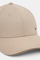 Tommy Hilfiger czapka z daszkiem bawełniana AM0AM13164 beżowy SS25