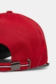 Αξεσουάρ Βαμβακερό καπέλο του μπέιζμπολ Tommy Hilfiger AM0AM13164 κόκκινο