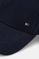 Βαμβακερό καπέλο του μπέιζμπολ Tommy Hilfiger AM0AM13164 σκούρο μπλε SS25