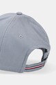 Akcesoria Tommy Hilfiger czapka z daszkiem bawełniana AM0AM13164 szary