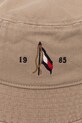 Tommy Hilfiger pamut sapka AM0AM13384 zöld SS25