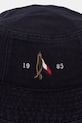Bombažni klobuk Tommy Hilfiger AM0AM13384 mornarsko modra SS25