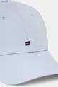 Tommy Hilfiger șapcă de baseball din bumbac AM0AM13531 albastru SS25