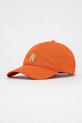 Tommy Hilfiger berretto da baseball in cotone cotone arancione AM0AM13542