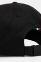 Accessori Tommy Hilfiger berretto da baseball in cotone AM0AM13542 nero
