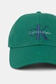 Calvin Klein καπέλο με γείσο ανδρικό βαμβακερό LV04G5004G πράσινο SS26