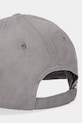 Akcesoria Calvin Klein Jeans czapka z daszkiem bawełniana LV04G5004G szary