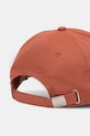 Akcesoria Calvin Klein czapka z daszkiem męska bawełniana LV04G5004G pomarańczowy