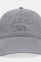Τζιν καπέλο μπέιζμπολ Calvin Klein Jeans LV04G5007G γκρί AW25