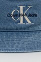 Аксесуари Джинсовий капелюх Calvin Klein Jeans LV04G5021G блакитний