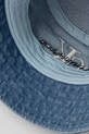 Джинсовий капелюх Calvin Klein Jeans блакитний LV04G5021G
