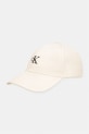 Calvin Klein kšiltovka pánská bavlněná béžová LV04G5002G