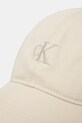 Хлопковая кепка Calvin Klein Jeans LV04G5002G бежевый SS25