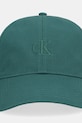 Calvin Klein Jeans czapka z daszkiem bawełniana LV04G5002G turkusowy AW25