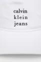 Calvin Klein Jeans czapka z daszkiem bawełniana LV04G5036G biały SS25