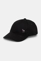Paul Smith berretto da baseball in cotone applique nero M1A.987DT.POZEB
