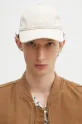 Drôle de Monsieur baseball cap La Casquette Drule Lin G.CP168.LI008.LBG beige SS25