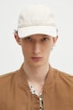 Drôle de Monsieur baseball cap La Casquette Drule Lin G.CP168.LI008.LBG beige SS25