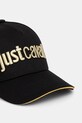 Just Cavalli șapcă de baseball din bumbac 78QAZK30.ZG192 negru SS25
