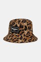 Just Cavalli palarie din bumbac bumbac maro 78QAZK20.ZG345
