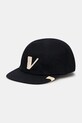 Visvim czapka z daszkiem wełniana Honus Cap wełna granatowy 125103003011