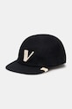 Visvim czapka z daszkiem wełniana Honus Cap wełna granatowy 125103003011