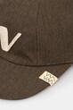 Visvim czapka z daszkiem wełniana Honus Cap 125103003011 zielony SS25