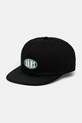 Vans șapcă de baseball din bumbac bumbac negru VN000MPHBLK1