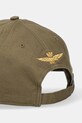Doplňky Bavlněná baseballová čepice Aeronautica Militare HA1208CT2261 zelená
