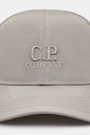 C.P. Company șapcă 18CMAC146A005904A gri SS25