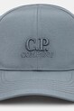 C.P. Company czapka z daszkiem 18CMAC147A005904A niebieski SS25