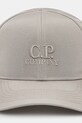 C.P. Company czapka z daszkiem 18CMAC147A005904A zielony SS25