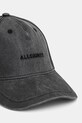 AllSaints șapcă de baseball din bumbac 29AS200855 gri SS25