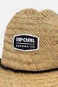 Rip Curl kapelusz z szerokim rondem męski beżowy 1EPMHE