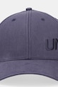 United Colors of Benetton șapcă de baseball din bumbac 6NFPUA01C bleumarin SS25
