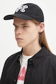 Palm Angels cotton baseball cap Monogram PMLB094C99FAB0021001 black SS25
